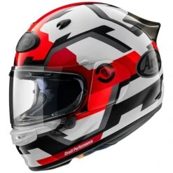Arai Quantic Face Helmet In Red