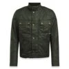 Belstaff Brooklands Mojave 2.0 Jacket In Olive Green