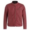 Belstaff Ariel Wax Cotton Jacket In Racing Red -Motorcycle Apparel Store BEL2034 1
