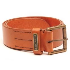 Belstaff Ledger Belt In Chestnut