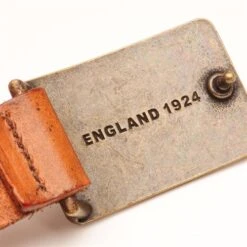 Belstaff Phoenix Belt In Chestnut -Motorcycle Apparel Store BEL2050 3