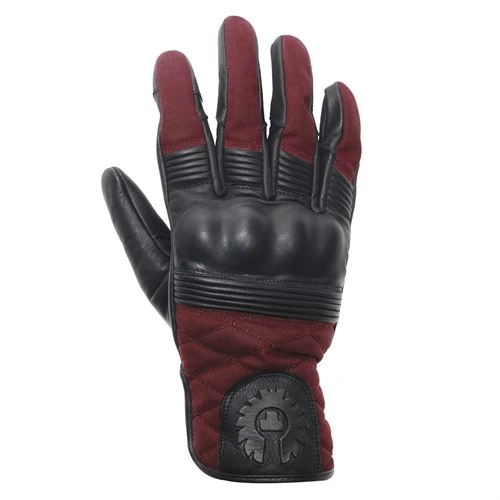 Belstaff Hampstead Gloves In Black / Red 3 Belstaff Hampstead Gloves In Black / Red