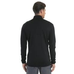 Icebreaker Mens Merino 560 Realfleece Elemental II Long Sleeve Zip Jacket -Motorcycle Apparel Store BRE050 3