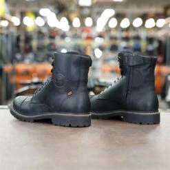 Falco Gordon 2 Boots In Black -Motorcycle Apparel Store FAL029 4