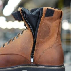 Falco Gordon 2 Boots In Brown -Motorcycle Apparel Store FAL030 3