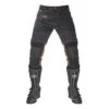 Fuel Sergeant 2 Waxed Pants In Black -Motorcycle Apparel Store FUL004 1