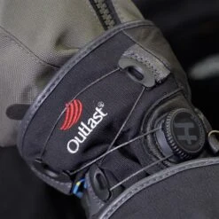 Halvarssons Ljusdal Gloves In Black -Motorcycle Apparel Store HAL761 4