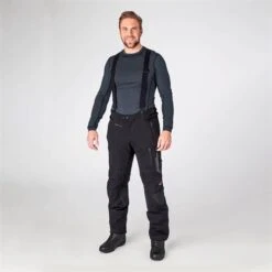 Halvarssons Malung Pants In Black -Motorcycle Apparel Store HAL770 4