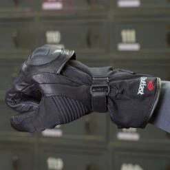 Halvarssons Butorp Gloves In Black -Motorcycle Apparel Store HAL833 4
