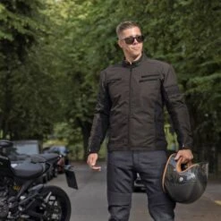 Halvarssons Lysvik Jacket In Brown -Motorcycle Apparel Store HAL835 3