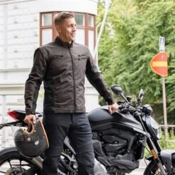 Halvarssons Lysvik Jacket In Brown -Motorcycle Apparel Store HAL835 4