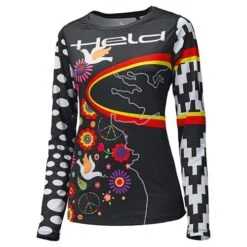Held Style Skin Ladies Base Layer Top In Black / Multi