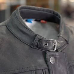 Held Starien Leather Jacket In Black -Motorcycle Apparel Store HLD039 3