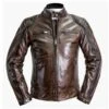 Helstons Modelo Leather Jacket In Camel/ Black -Motorcycle Apparel Store HLS321 1