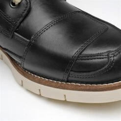 Helstons Liberty Boots In Black -Motorcycle Apparel Store HLS372 4