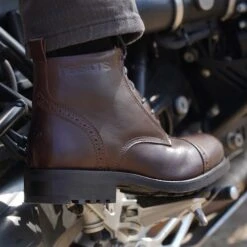 Helstons Rogue Boots In Bordeaux 8 Helstons Rogue Boots In Bordeaux -Motorcycle Apparel Store HLS381 3
