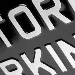 Motorcycle Parking Only Metal Sign -Motorcycle Apparel Store JEP001 3