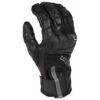 Klim Adventure GTX Glove In Black -Motorcycle Apparel Store KLM036 1