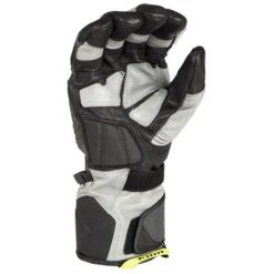 Klim Badlands GTX Long Gloves In Grey -Motorcycle Apparel Store KLM059 2