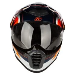 Klim Krios Pro Rally Helmet In Striking Orange -Motorcycle Apparel Store KLM091 3