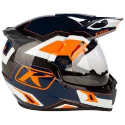 Klim Krios Pro Rally Helmet In Striking Orange -Motorcycle Apparel Store KLM091 4