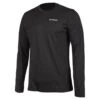 Klim Teton Merino Wool Long Sleeve T-shirt In Black 1 Klim Teton Merino Wool Long Sleeve T-shirt In Black -Motorcycle Apparel Store KLM117 1