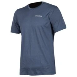 Klim Teton Merino Wool Short Sleeve T-shirt In Blue