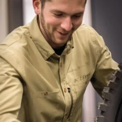 Klim Basecamp Shirt In Sage -Motorcycle Apparel Store KLM134 4