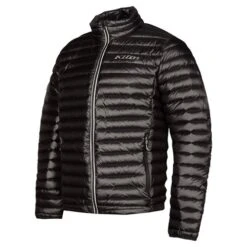 Klim Maverick Down Jacket In Stealth Black