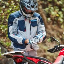 Klim Carlsbad Jacket In Navy / Grey -Motorcycle Apparel Store KLM167 3