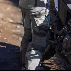 Klim Artemis Ladies Trousers In Grey / Wintermint -Motorcycle Apparel Store KLM169 3