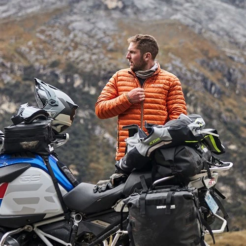 Klim Maverick Down Jacket In Potters Clay 5 Klim Maverick Down Jacket In Potters Clay - Image 3