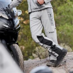 Klim Marrakesh Pants In Cool Grey -Motorcycle Apparel Store KLM204 4