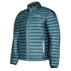 Klim Maverick Down Jacket In Petrol Blue