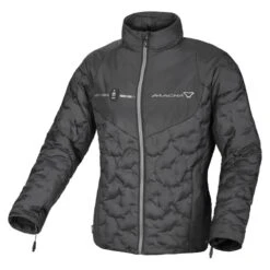 Macna Ladies Ascent Heated Down Jacket In Black