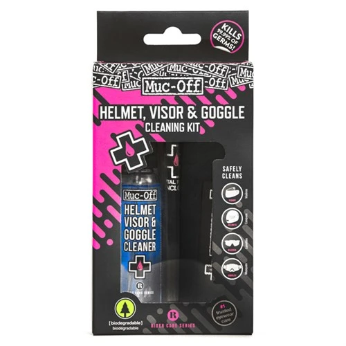 Muc-Off Visor, Lens & Goggle Cleaning Kit 3 Muc-Off Visor, Lens & Goggle Cleaning Kit