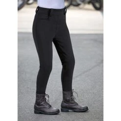 PMJ Spring Leggings In Black -Motorcycle Apparel Store PMJ0040 3