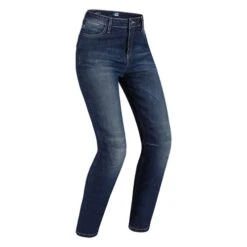 PMJ Sara High Waist Ladies Jeans In Blue