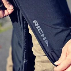 Richa Stripper Trousers In Black -Motorcycle Apparel Store RI345 3