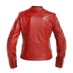 Richa Scarlett Ladies Jacket In Red -Motorcycle Apparel Store RI376 2