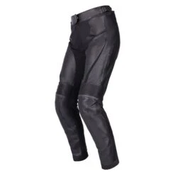 Richa Laura Leather Trousers In Black -Motorcycle Apparel Store RI386 3