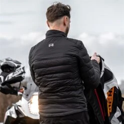 Richa Houdini Jacket In Black -Motorcycle Apparel Store RI387 4