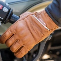 Richa Cruiser Gloves In Cognac -Motorcycle Apparel Store RI396 3