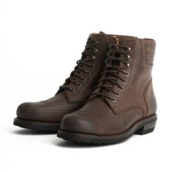 Rokker Urban Racer Boots In Brown