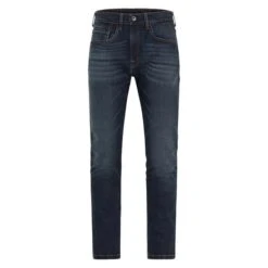 Rokker Rokkertech Tapered Slim Jeans In Dark Blue