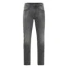 Rokker Rokkertech Tapered Slim Jeans In Grey -Motorcycle Apparel Store ROK1074 1