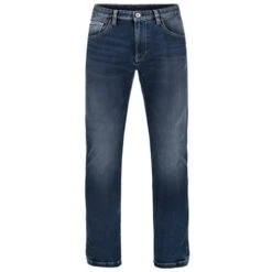 Rokker Legend Straight Jeans In Dark Blue