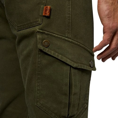Rokker Cargo Slim Pants In Olive 6 Rokker Cargo Slim Pants In Olive - Image 4