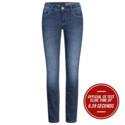 Rokker Rokkertech Ladies Jeans In Blue