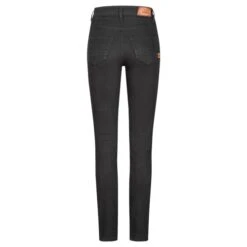 Rokker Rokkertech High Waist Ladies Jeans In Black -Motorcycle Apparel Store ROK2414 3